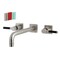 Kingston Brass KS6028DKL Wall Mount Tub Faucet, Brushed Nickel KS6028DKL - alternate 1
